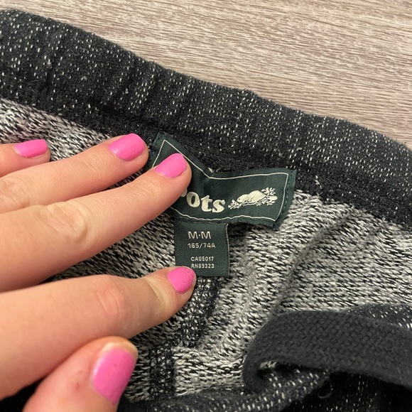 Roots salt and pepper black sweat pants - Picture 4 of 4